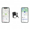 XD Design Connects Bike Finder Dual velosipēda zvans ar izsekotāju, Apple un Android Find, IPX6, P301.1401