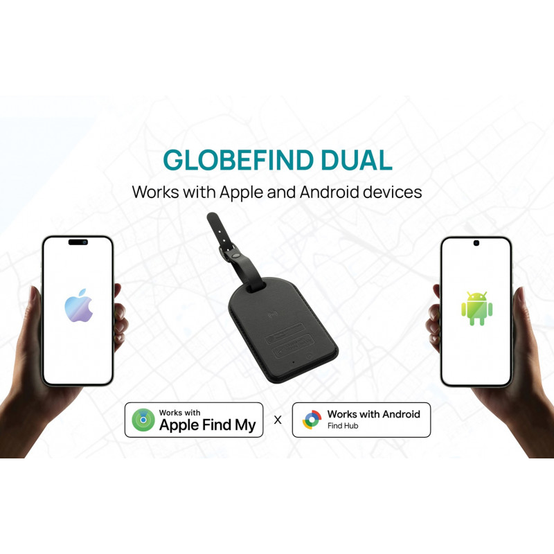 XD Design Connects Globefind Dual RCS bagāžas izsekotājs, Apple un Android Find, P301.5701