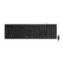 Speedlink NIALA SL-640008-BK tastatūra, melna, vācu izkārtojums