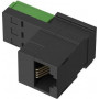 Hama tālruņa adapteris, T+T spraudnis – moduļa ligzda 8p4c