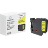 Renkforce RF-LT-D40918 uzlīmju lente, aizstāj DYMO D1 40918, 9 mm, dzeltena ar melnu tekstu, 7 m