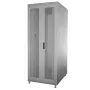 IT-BUDGET 19 collu tīkla skapis SRK 90ITB19SRK4268DTGN, 42 U, 600x800 mm, perforētas divviru durvis priekšā un aizmugurē, piegādāts izjaukts, gaiši pelēks