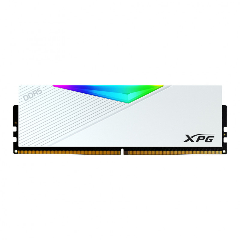 ADATA Lancer RGB AX5U6000C3016G-CLARWH 16 GB DIMM atmiņas modulis, 6000, Intel XMP, balts