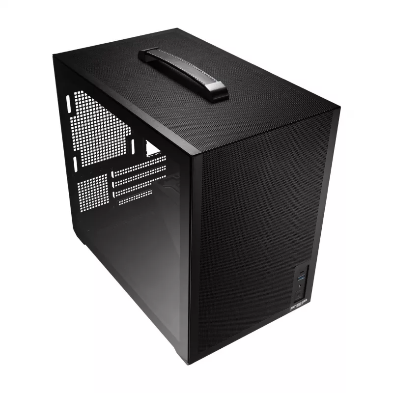 FSP S210 POC0000341 datora korpuss, melns
