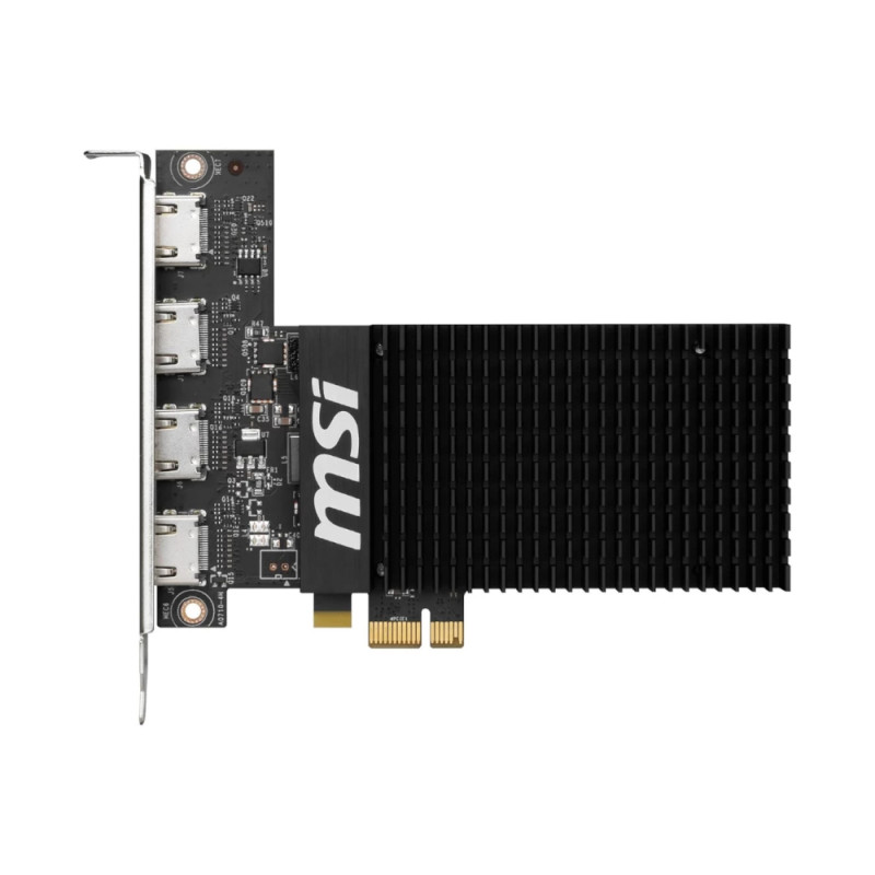 MSI GeForce GT 710 2GD3H videokarte, 2 GB GDDR3, 64 bitu, 4x HDMI
