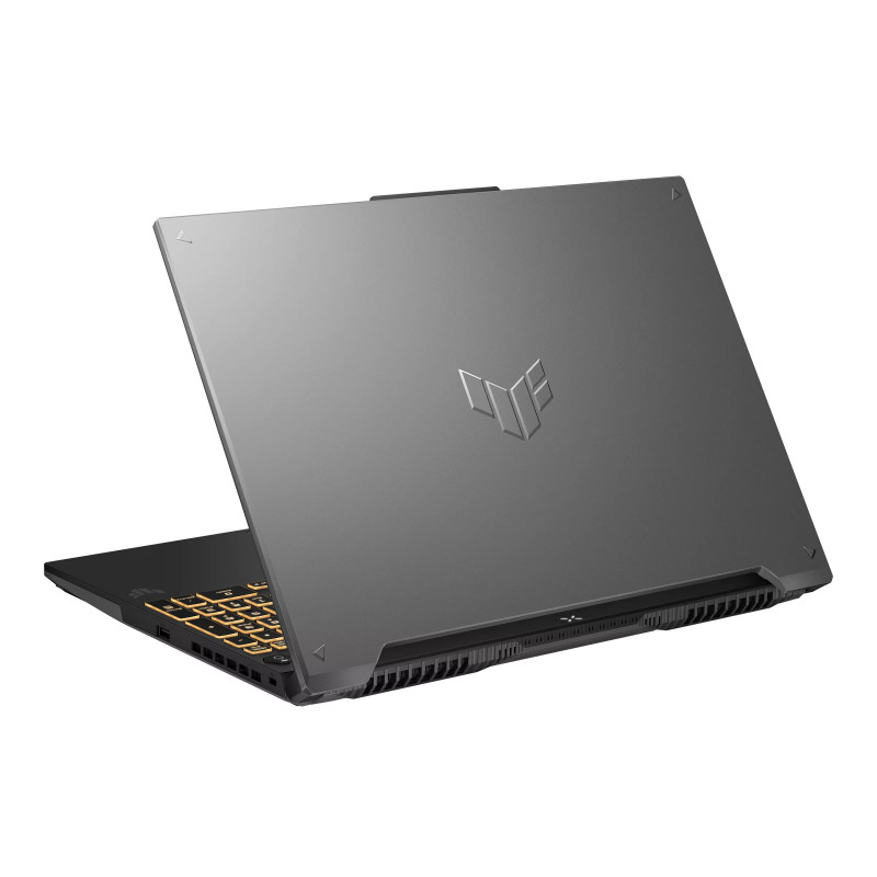 ASUS TUF Gaming F16 FX607VJR-TU305W portatīvais dators, Intel Core 5 205H, 16 GB DDR5, 512 GB SSD, GeForce RTX 3050 6 GB, Windows 11 Home, US International tastatūra, pelēks