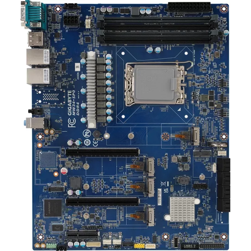 Gigabyte MW34-SP0 Rev. 1.0 mātesplate, ATX, 1700 ligzda, DDR4