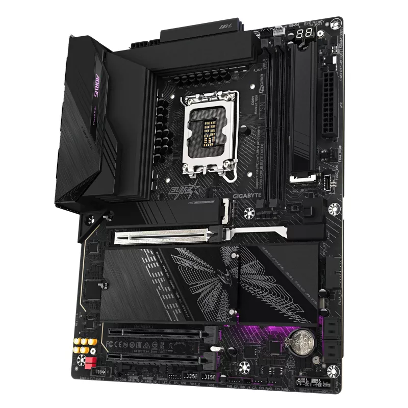 Gigabyte Z890 AORUS Elite Duo X mātesplate, ATX, LGA1851 ligzda, DDR5