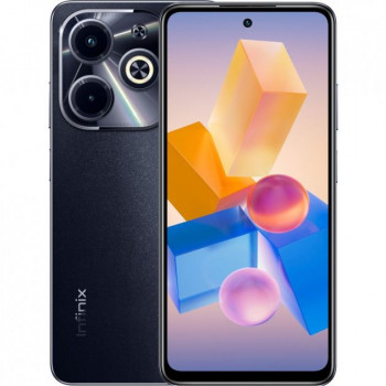 Infinix HOT 40i viedtālrunis, 4/128 GB, Starlit Black