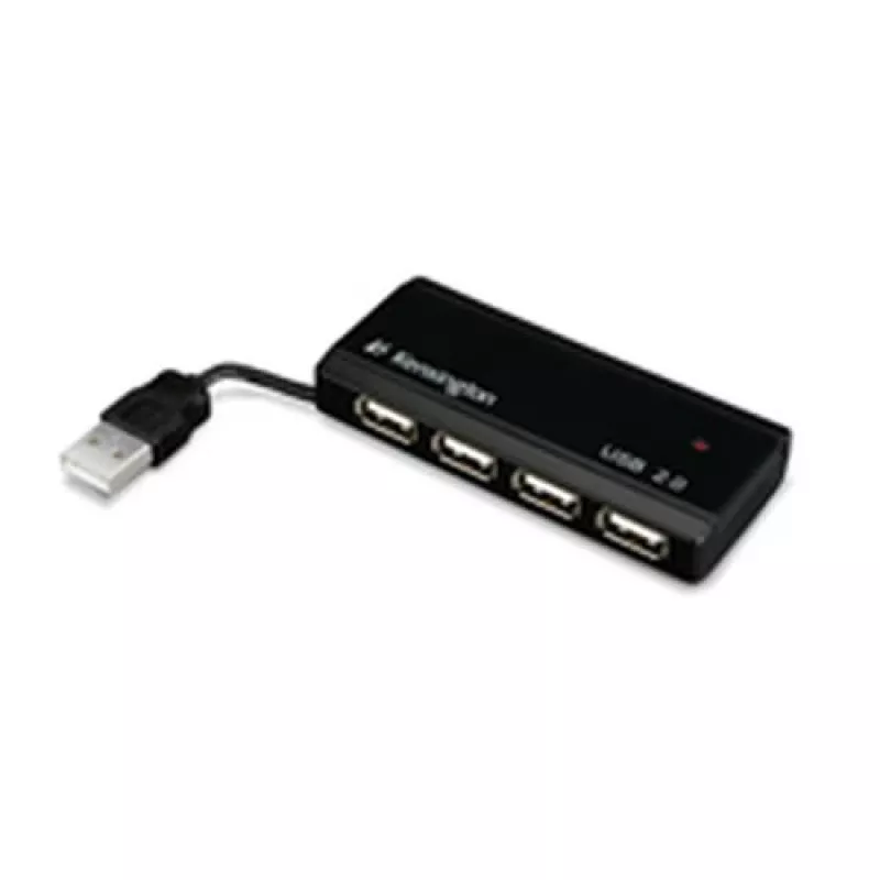 Kensington PocketHUB Mini USB 2.0 centrmezgls, 4 porti (33399EU)