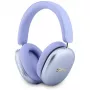 Guess GUE005825 uz ausīm liekamās austiņas, Bluetooth, Metallic Effect Metal Script Logo, ENC, violetas