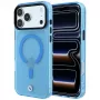 BMW Sign Frosted IML & Metal Logo MagSafe apvalks iPhone 18 Pro / 17 Pro, zils