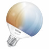 Osram Smart+ Matter Globe 95 100 827 865 TW viedā spuldze, E27, 14 W, regulējama balta gaisma, Wi-Fi