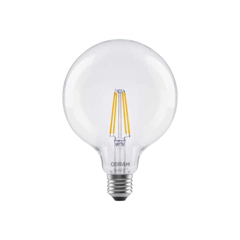 Osram SMART+ MATTER Filament Dimmable Classic Globe 827 viedā spuldze, E27, 6 W, silti balta, Wi-Fi