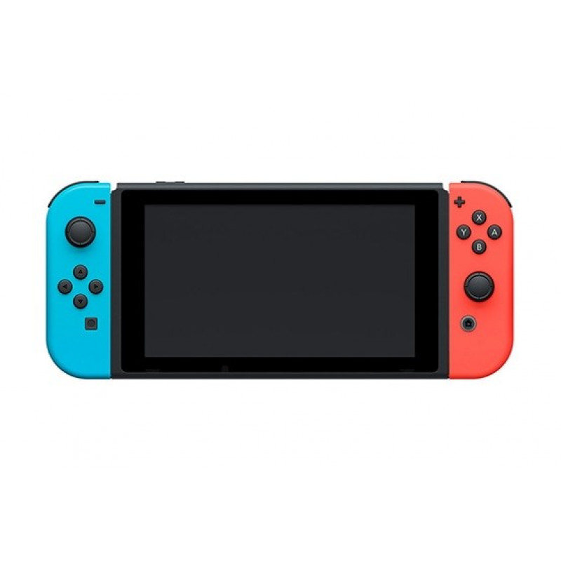 Nintendo Switch V2 NSH006 spēļu konsole, sarkana un zila