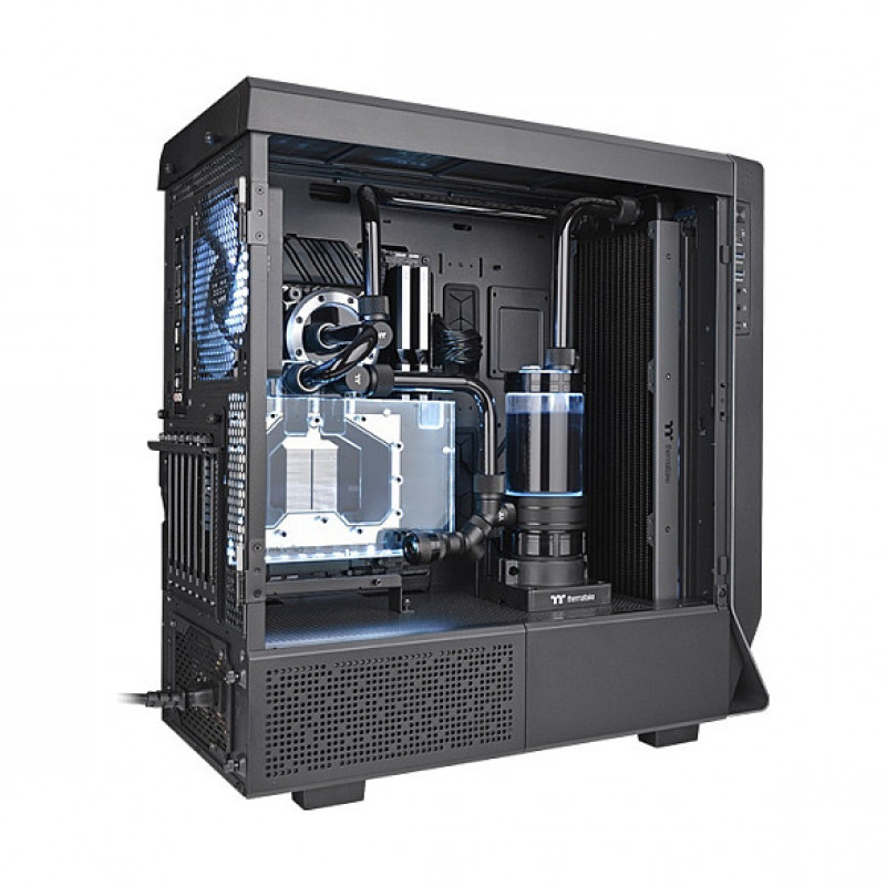 Thermaltake Pacific SR280 Slim Radiator DIY LCS radiators, melns, CL-W381-CU00BL-A