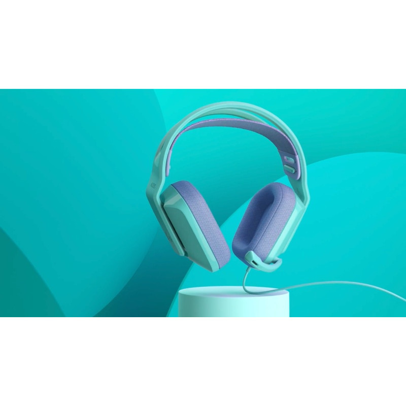 Logitech G335 vadu spēļu austiņas ar mikrofonu, 3,5 mm savienotājs, melnas