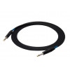 SSQ JMPJMP6 SS-1450 mono jack kabelis, jack mono – jack mono, 6 m, melns