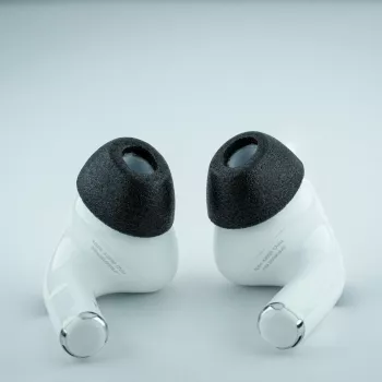 Comply MAX austiņu uzgaļi AirPods Pro, melni, L izmērs