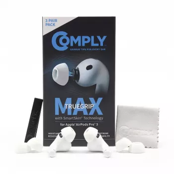 Comply MAX austiņu uzgaļi Apple AirPods Pro 3, balti, L izmērs