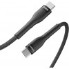 Veger CC03 USB-C–USB-C vads, PD 48 V 5 A 240 W, 1,5 m, melns
