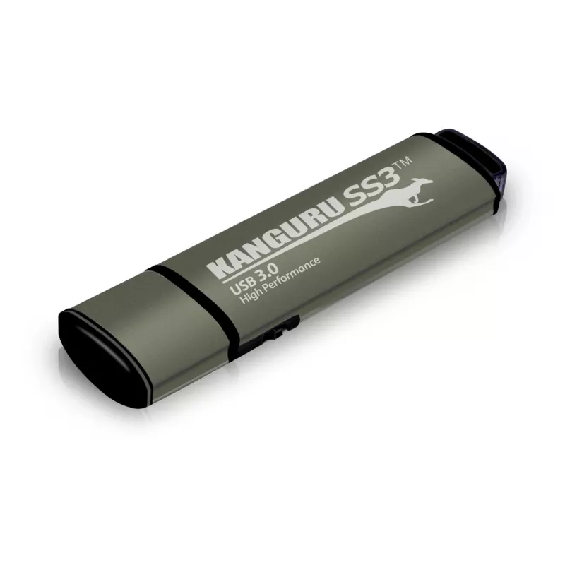 Kanguru SS3 KF3WP-128G USB 3.0 zibatmiņa, 128 GB, ar fizisku aizsardzību pret ierakstīšanu