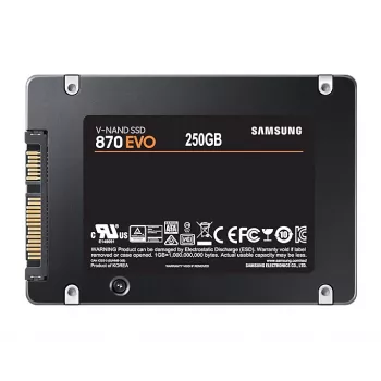 Samsung 870 EVO 250 GB 2,5″ SATA SSD disks, MZ-77E250BW