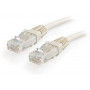 Lanberg PCU6-10CC-0025-R savienojuma kabelis RJ45 Cat.6 U/UTP, 0,25 m, sarkans