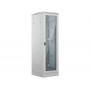 Alantec 42U 800x800 grīdas servera skapis, stikla priekšējās durvis, pelēks