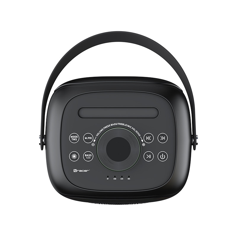 Tracer 47875 Poweraudio CRYSTAL 60 BT TWS portatīvais skaļrunis, 60 W