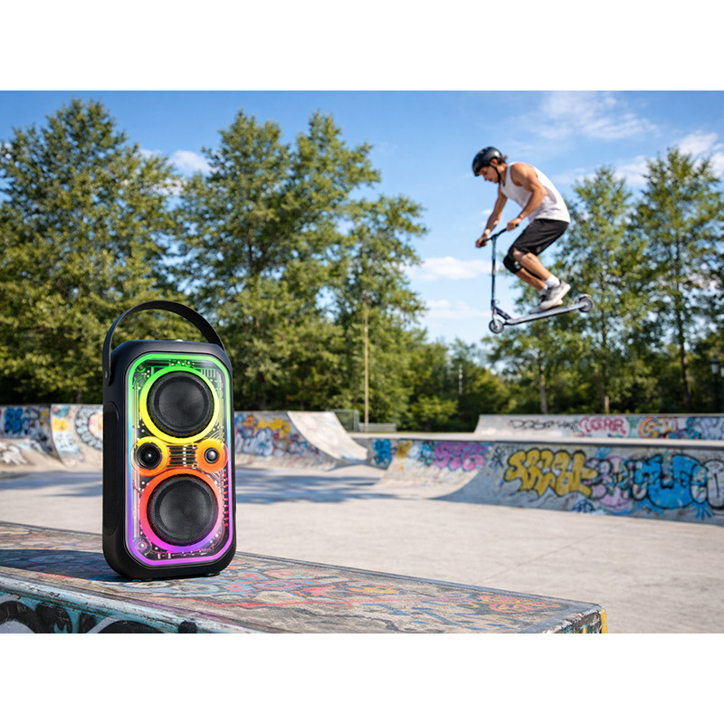 Tracer 47875 Poweraudio CRYSTAL 60 BT TWS portatīvais skaļrunis, 60 W