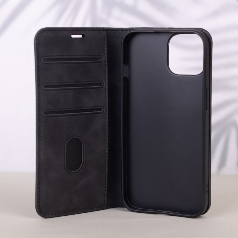 TFO Smart Suede vāciņš iPhone 17 Pro Max 6,9 / iPhone 18 Pro Max 6,9, melns