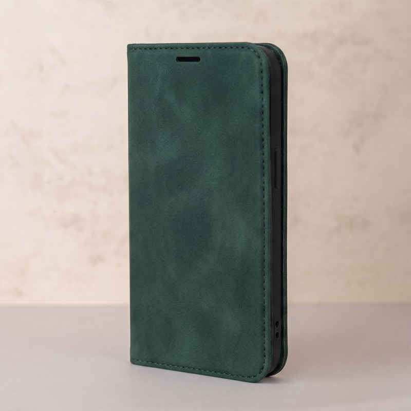 TFO Smart Suede vāciņš iPhone 17 Pro 6,3 / iPhone 18 Pro 6,3, zaļš