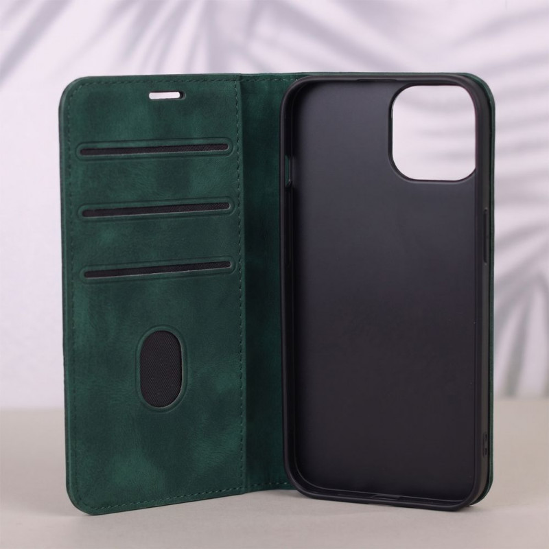 TFO Smart Suede vāciņš iPhone 17 Pro Max 6,9 / iPhone 18 Pro Max 6,9, zaļš