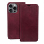 TFO Smart Suede vāciņš iPhone 17 Pro 6,3 / iPhone 18 Pro 6,3, bordo