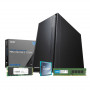PCBuilder OFFICE MASTER Core galda dators, Intel i5-12400, 16 GB DDR4, 480 GB M.2 NVMe SSD, Windows 11 Pro
