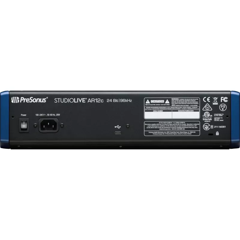 PreSonus StudioLive AR12c USB skaņas mikseris