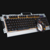 Marvo CM303 CZ tastatūras, austiņu un peles komplekts, sudraba
