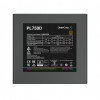 DeepCool PL750D R-PL750D-FC0B-EU barošanas bloks, 750 W, 20+4 kontaktu ATX, melns