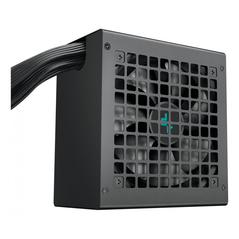 DeepCool PL750D R-PL750D-FC0B-EU barošanas bloks, 750 W, 20+4 kontaktu ATX, melns