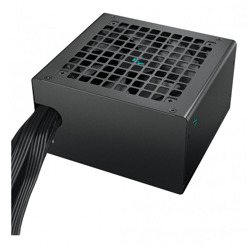 DeepCool PL750D R-PL750D-FC0B-EU barošanas bloks, 750 W, 20+4 kontaktu ATX, melns