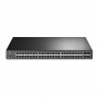 TP-Link JetStream TL-SG3452P pārvaldāms L2/L3 Gigabit Ethernet PoE tīkla slēdzis, 1U, melns