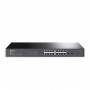 TP-Link JetStream TL-SG2218 pārvaldāms L2/L2+ Gigabit Ethernet tīkla slēdzis, 1U, melns