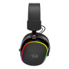 Redragon FURY WRS H831 bezvadu spēļu austiņas ar mikrofonu pār ausīm, melnas