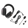Redragon FURY WRS H831 bezvadu spēļu austiņas ar mikrofonu pār ausīm, melnas