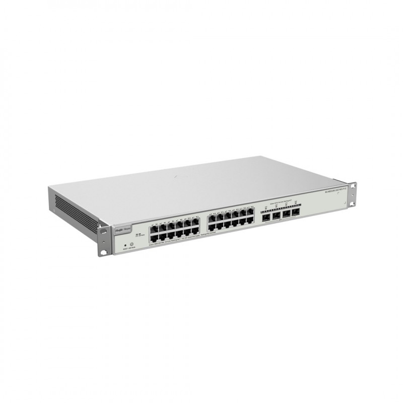 Reyee RG-NBS5200-24GT4XS-P-V2 pārvaldāms PoE slēdzis, 24 porti + 4x SFP+