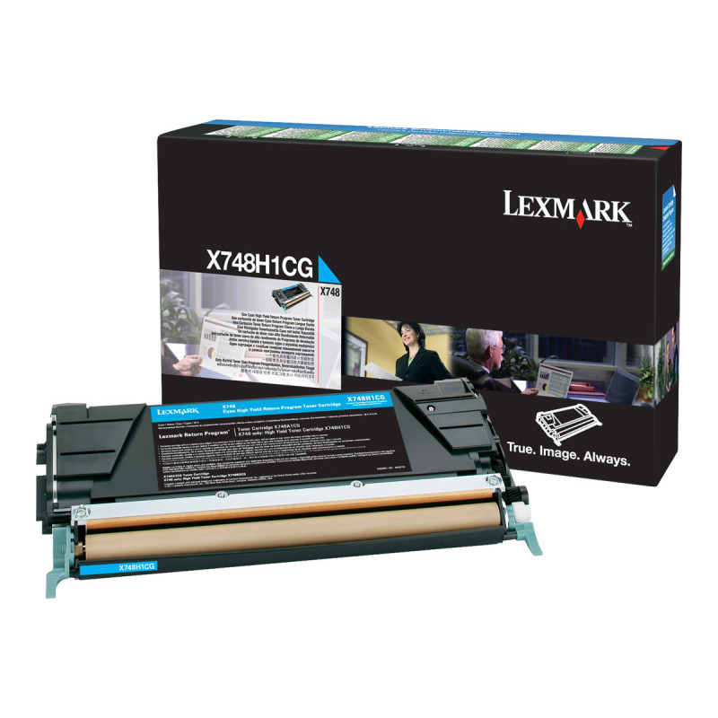 Lexmark X748H1CG tonera kasetne X748de, X748de LDS, X748de Statoil, X748dte, ciānzila
