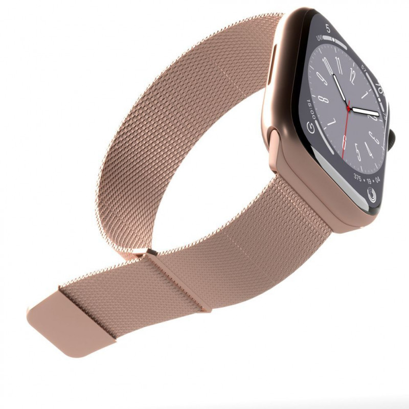 Puro Milanese PUMILAW40ROSE tērauda siksniņa Apple Watch 38/40/41 mm, rozā