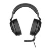 Corsair HS55 Surround CA-9011260-AP vadu spēļu austiņas ar mikrofonu, Dolby Audio 7.1, oglekļa melnas