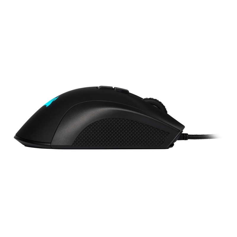 Corsair IRONCLAW RGB CH-9307011-AP spēļu pele, 18000 DPI, melna